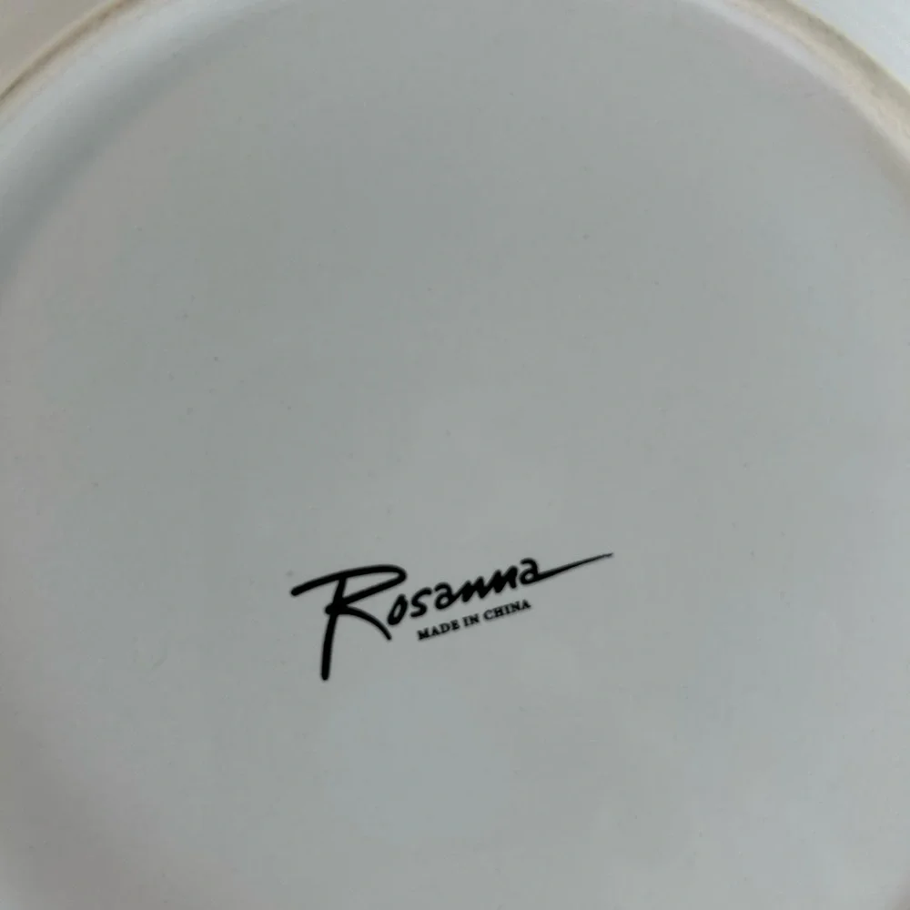 Rosanna 8 inch decorative salad plates